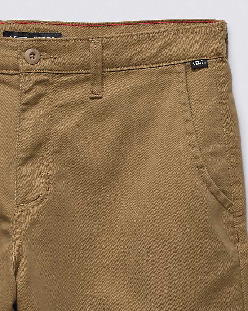 Vans Authentic Chino Relaxed Men Shorts Khaki | WC1-6846