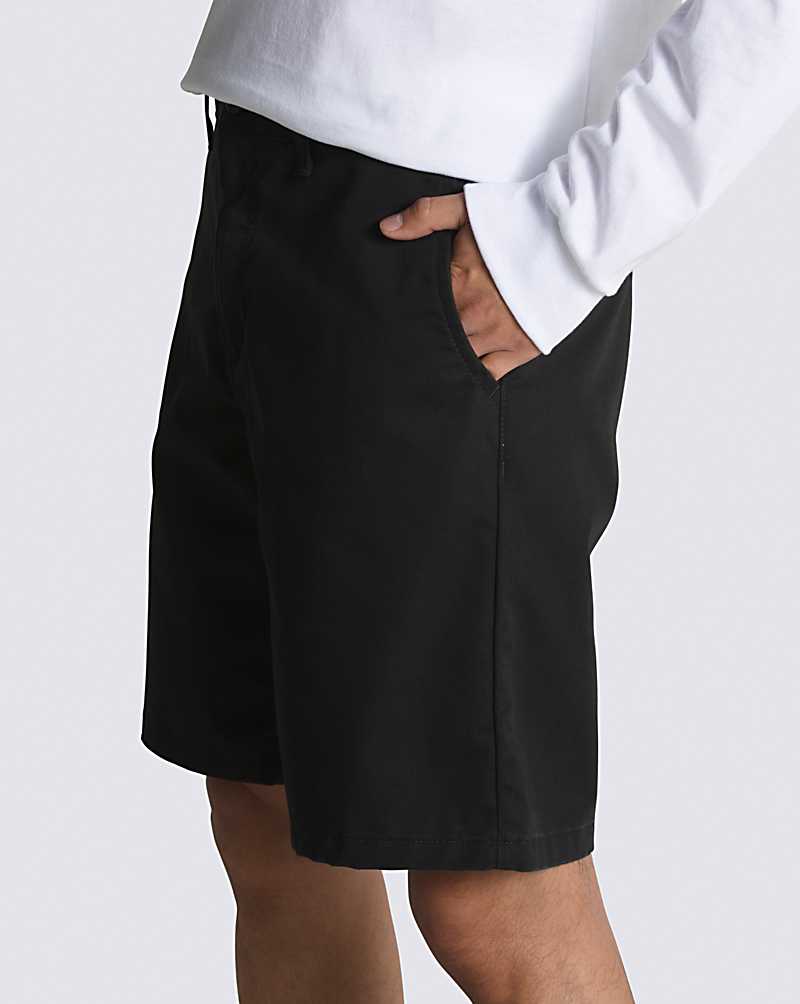 Vans Authentic Chino Relaxed Men Shorts Black | ZS1-8900