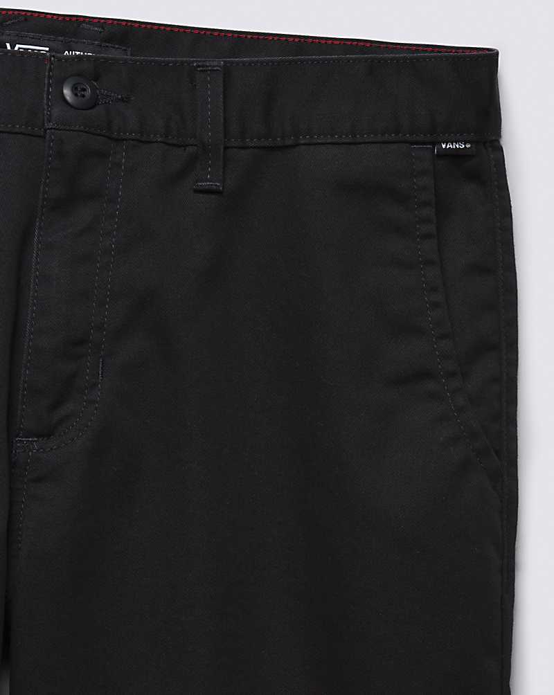 Vans Authentic Chino Relaxed Men Shorts Black | ZS1-8900