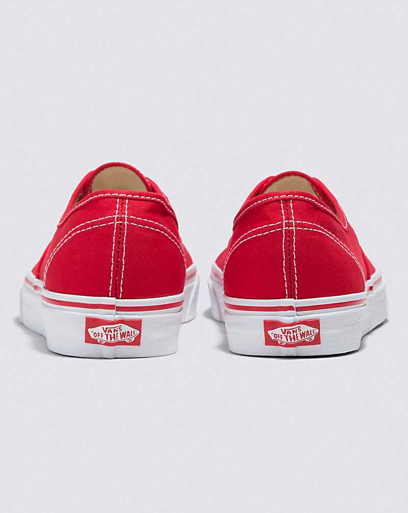 Vans Authentic Classics Shoe Women Sneakers Red | SP1-1073