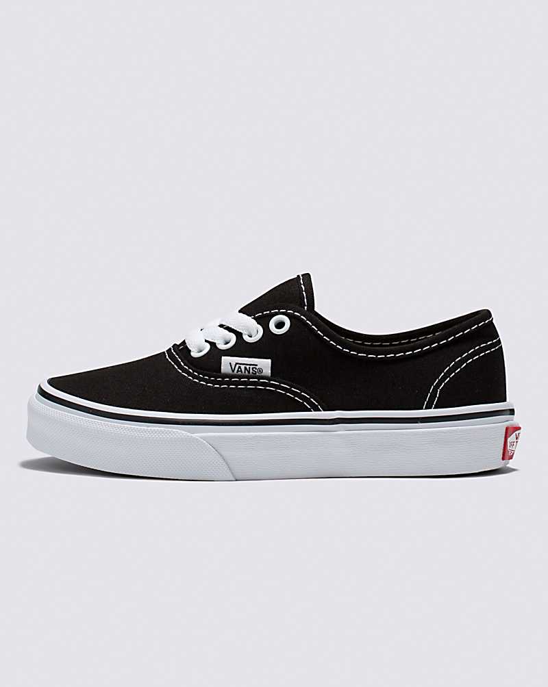 Vans Authentic Shoe Kids\' Sneakers Black / White | OE1-2189