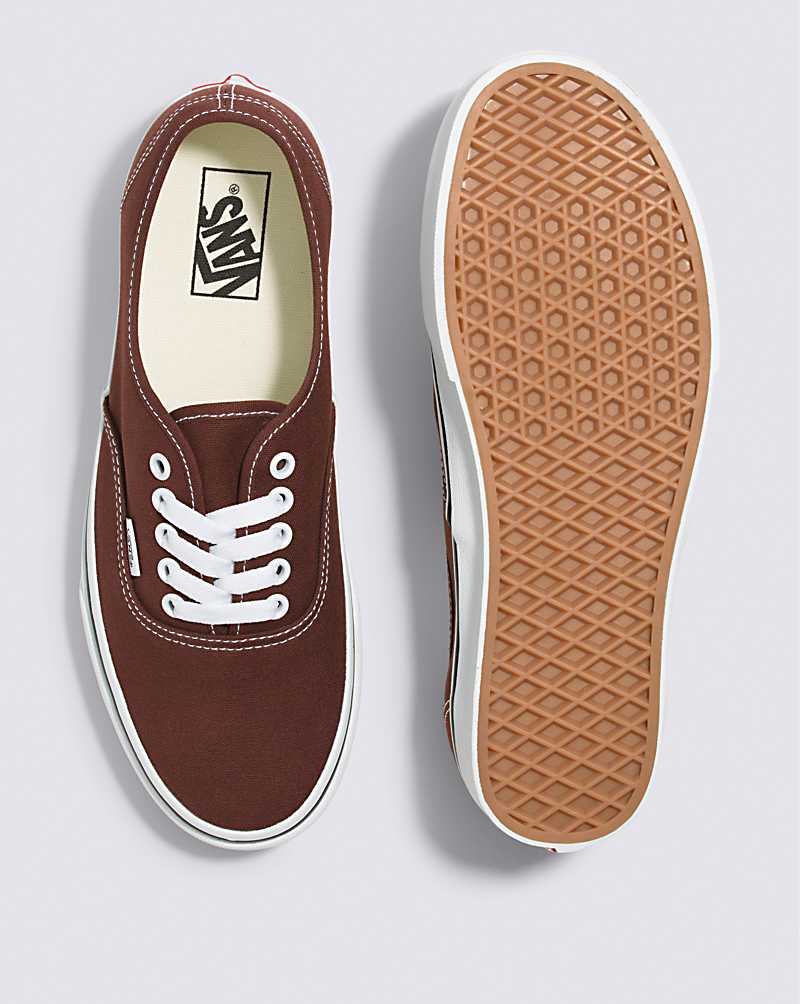 Vans Authentic Shoe Men Sneakers Chocolate | AW1-0424