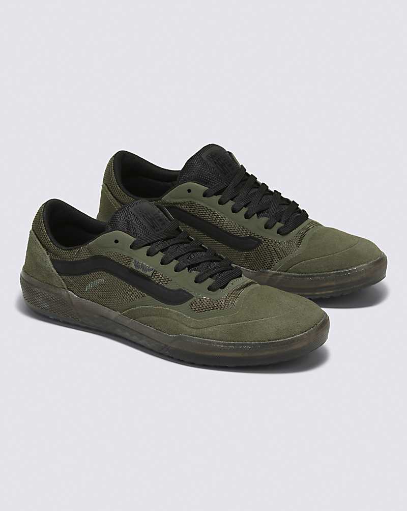 Vans Ave Shoe Women Casual Shoes Dark Olive / Black | ME1-2680