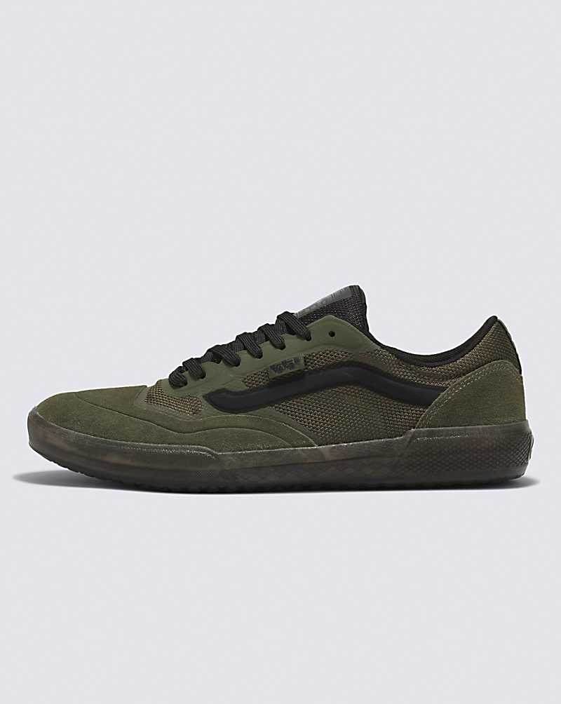 Vans Ave Shoe Women Casual Shoes Dark Olive / Black | ME1-2680