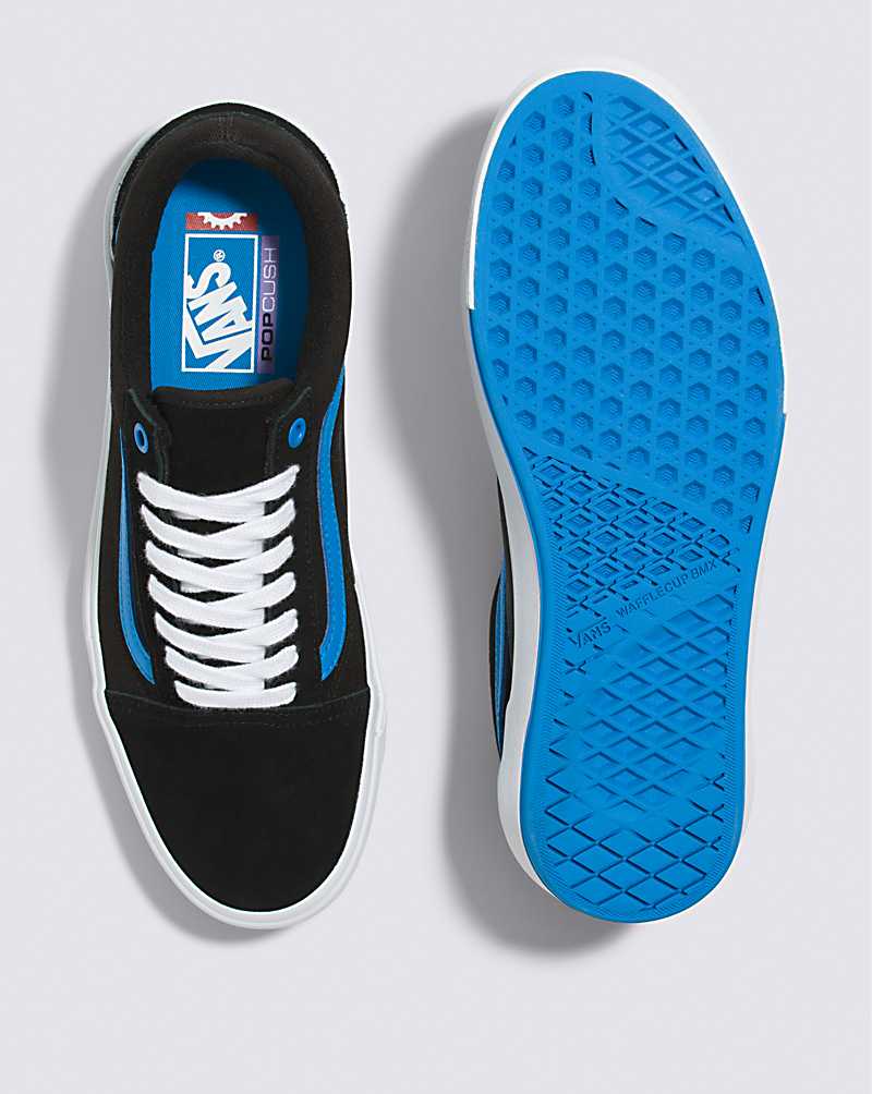 Vans BMX Old Skool Men Sneakers Black / Blue | WE1-7168