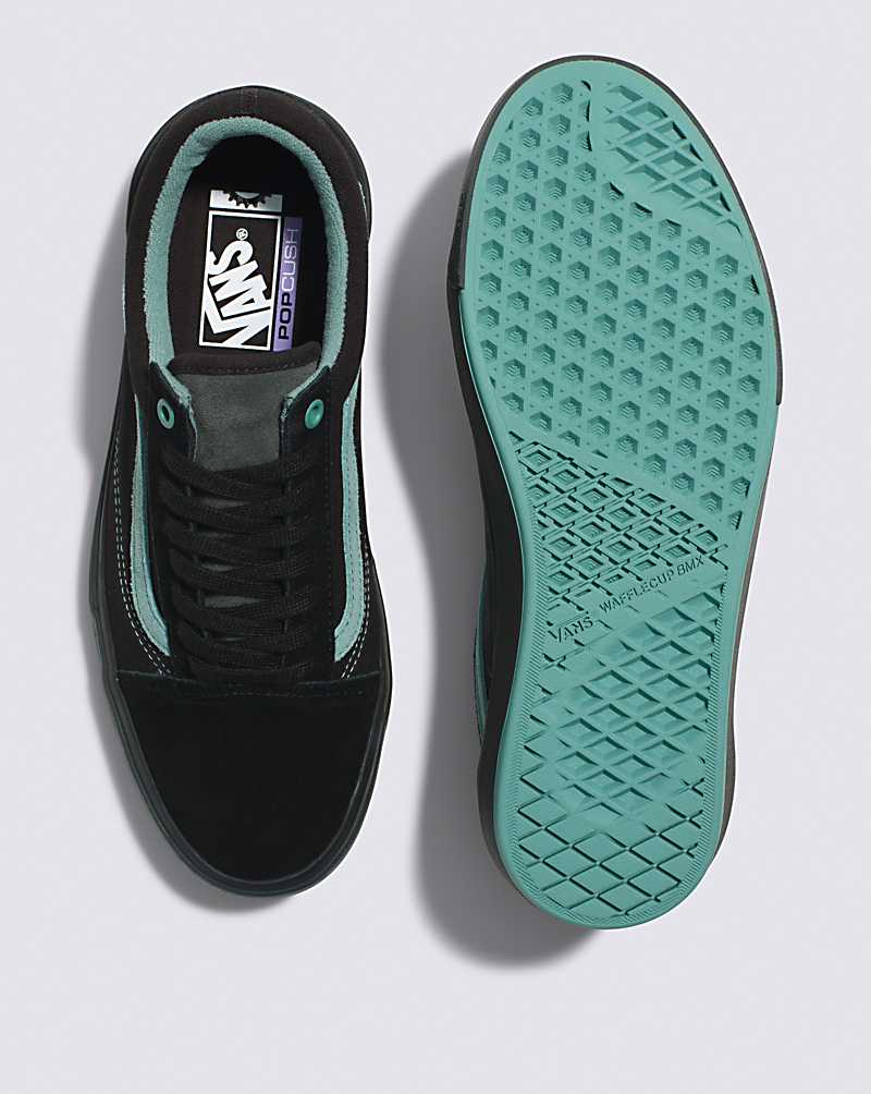 Vans BMX Old Skool Shoe Men Sneakers Black / Turquoise | CD1-5537