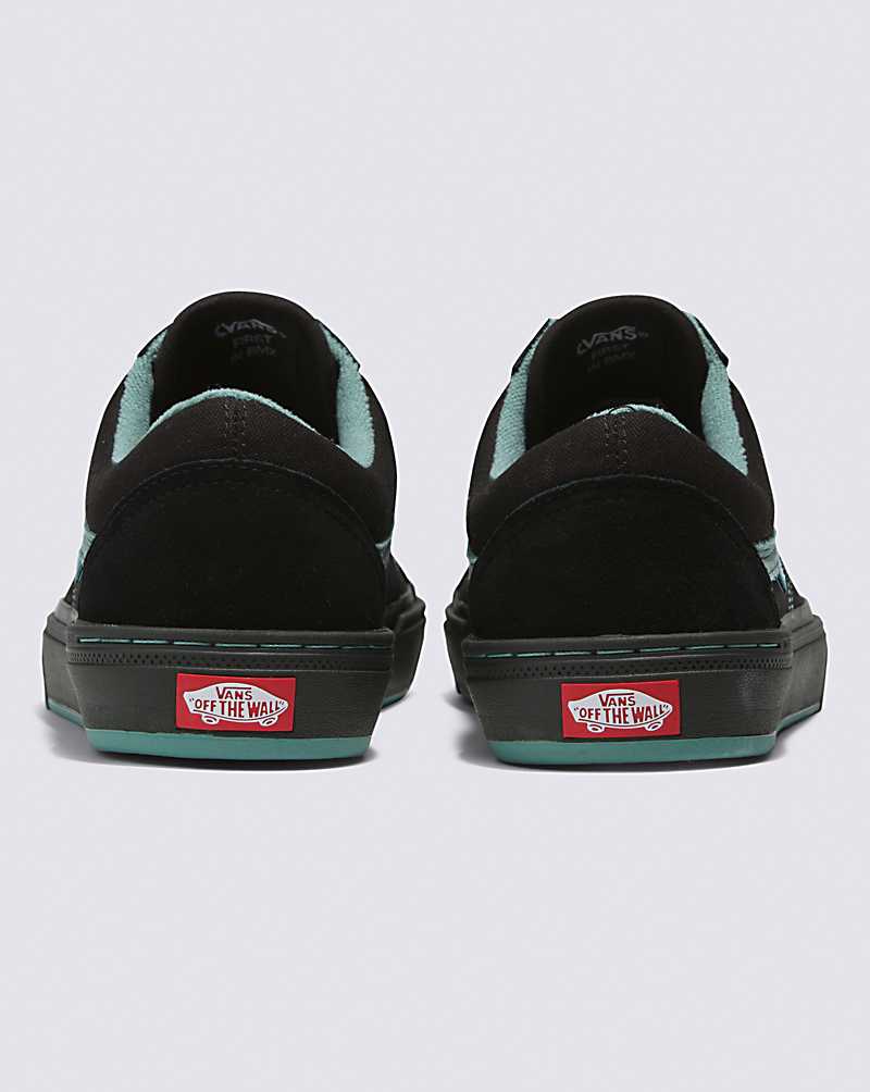 Vans BMX Old Skool Shoe Women Sneakers Black / Turquoise | GF1-2136