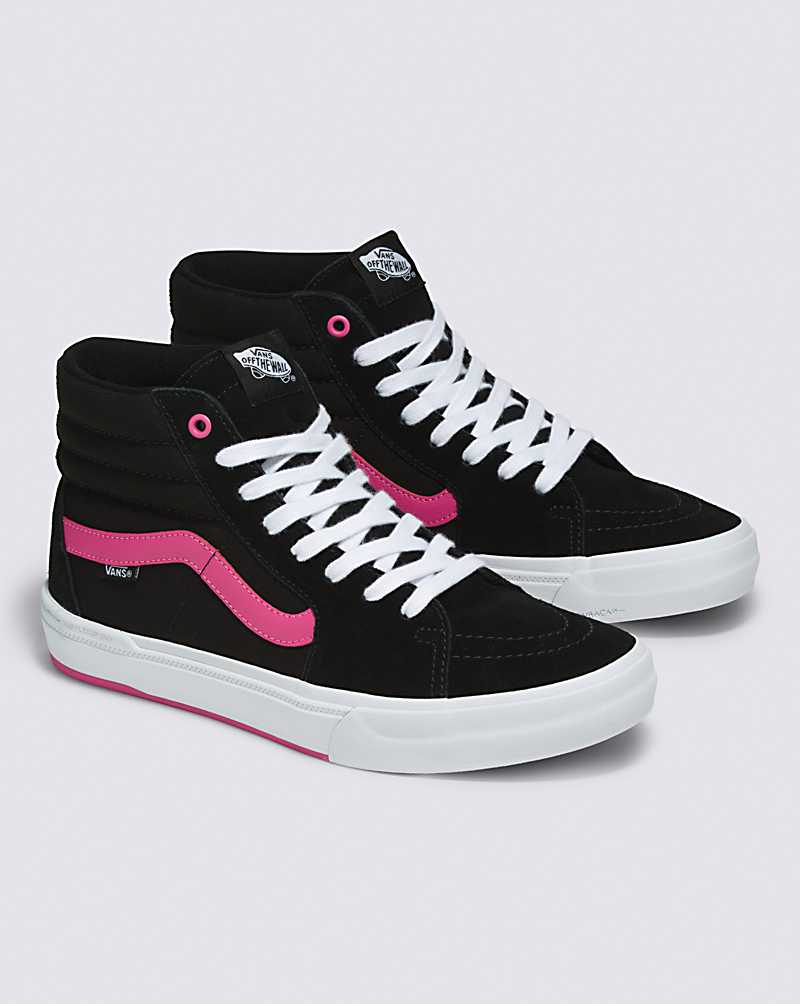 Vans BMX SK8-Hi Men High Top Sneakers Black / Rose | YP1-9742