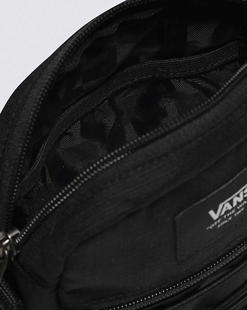 Vans Bail Shoulder Bag Men Bags Black | ZC1-1653