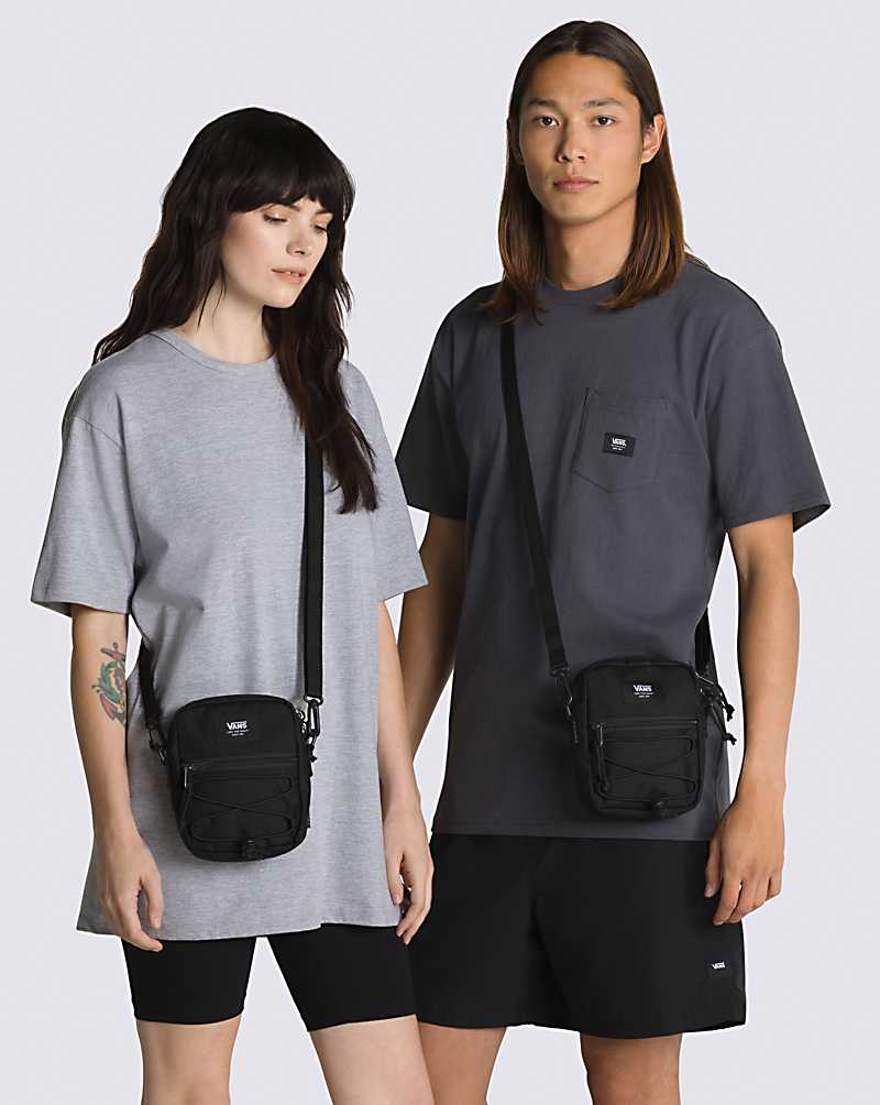 Vans Bail Shoulder Bag Women Bags Black | QP1-1225