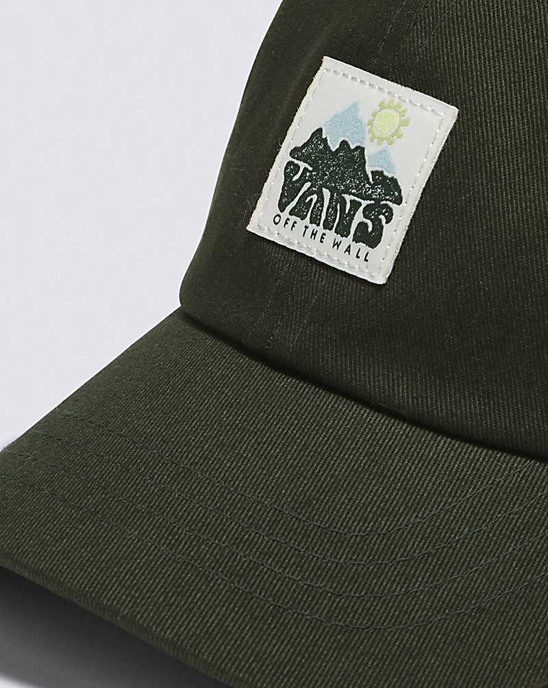 Vans Blue Mountain Jockey Kids' Hats Deep Green | SY1-2293