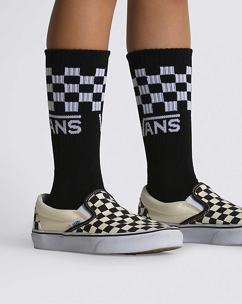 Vans Check Crew 3-Pack Kids' Socks Multicolor | PP1-0739