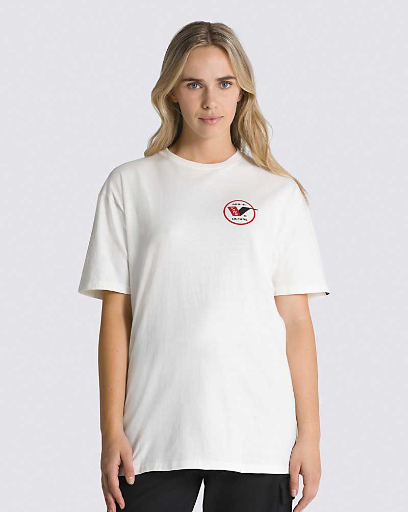 Vans Choice Of Champions Logo Men T Shirts White | VS1-5321