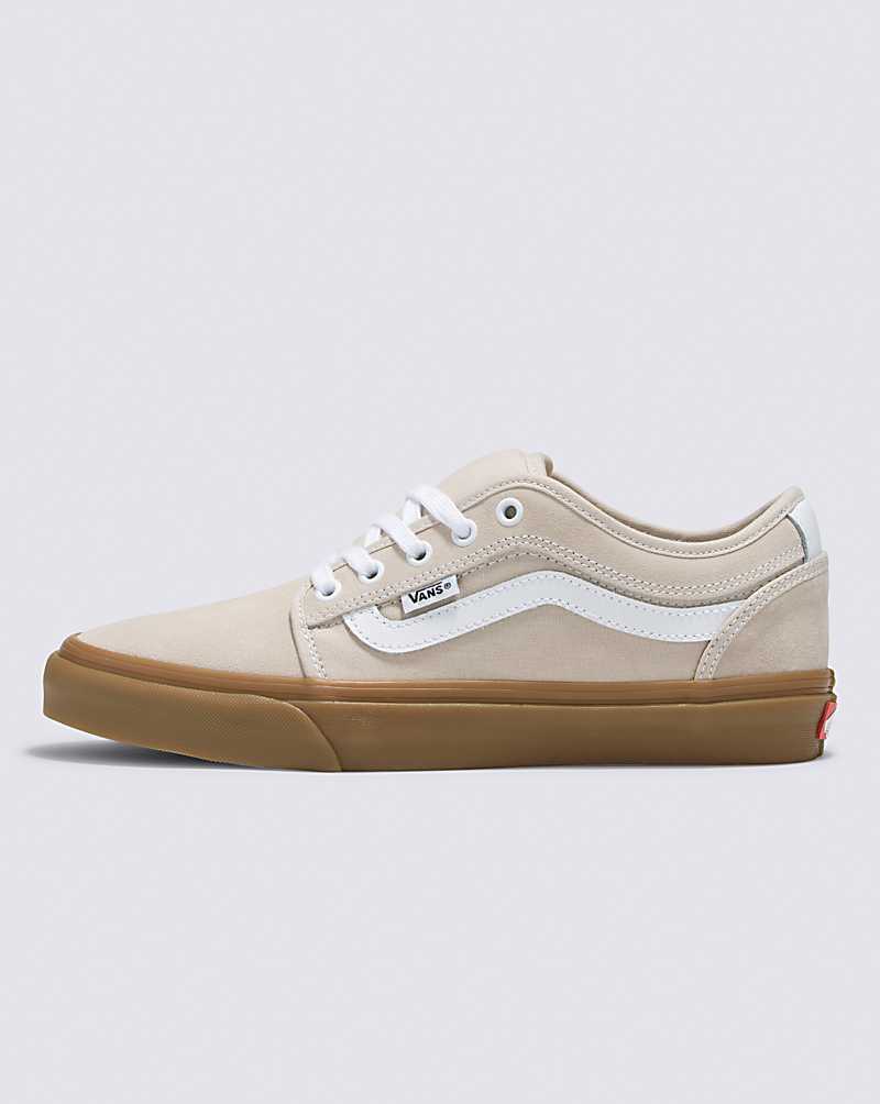 Vans Chukka Low Sidestripe Shoe Men Sneakers Beige | JT1-7200