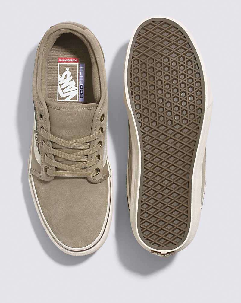 Vans Chukka Low Sidestripe Shoe Men Sneakers Mocha | TY1-4928