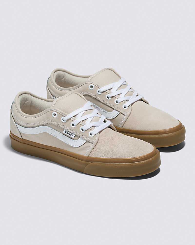 Vans Chukka Low Sidestripe Shoe Women Sneakers Beige | XR1-7818