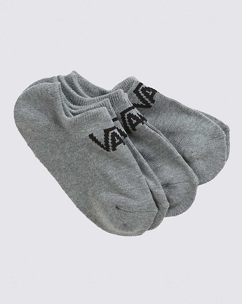 Vans Classic Kick 3-Pack Kids\' Socks Grey | HE1-2943