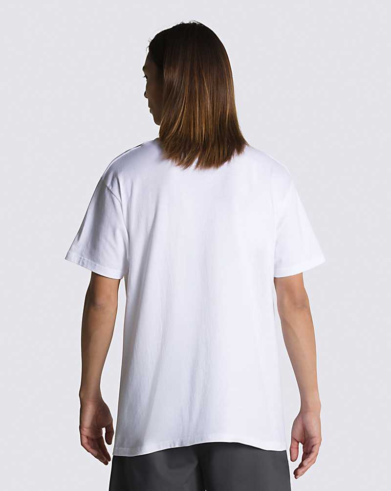 Vans Classic Men T Shirts White / Black | QL1-3104