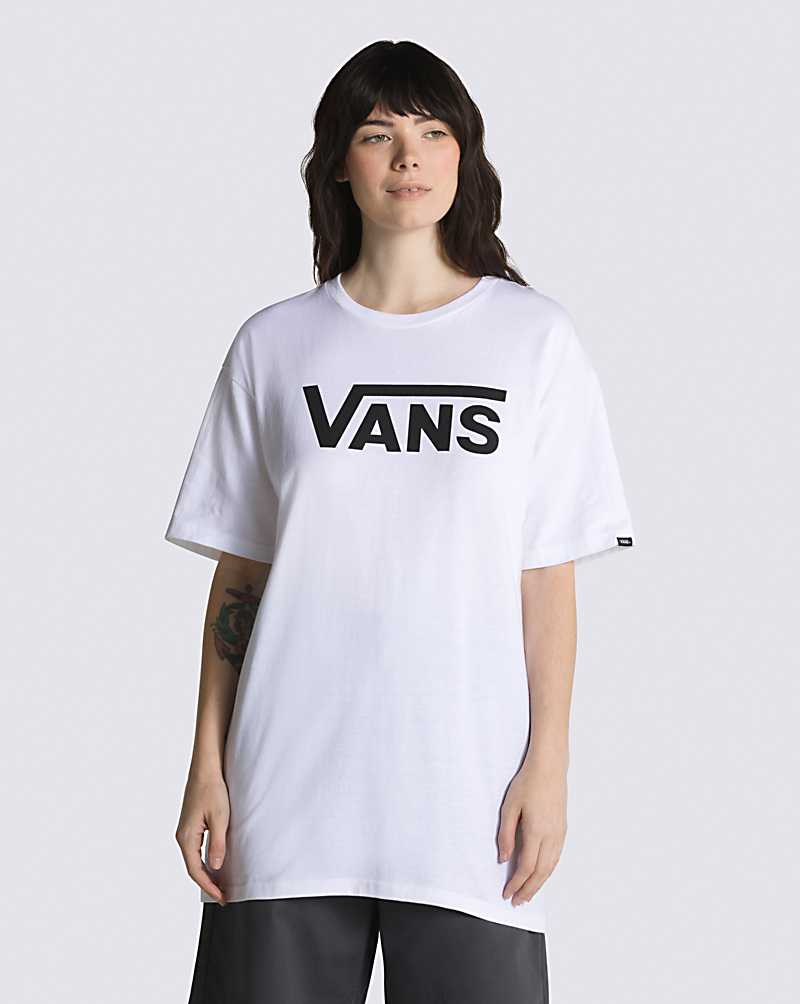 Vans Classic Men T Shirts White / Black | QL1-3104