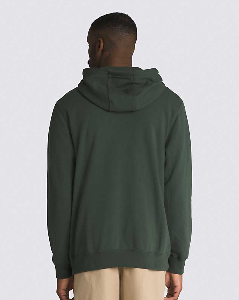 Vans Classic Pullover Men Hoodie Deep Green | UN1-9249