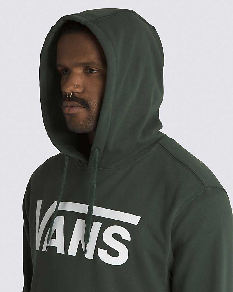 Vans Classic Pullover Men Hoodie Deep Green | UN1-9249