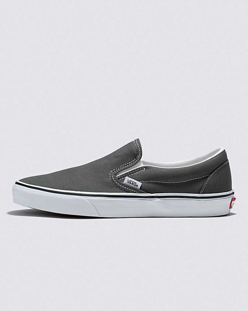 Vans Classic Slip-On Classics Shoe Men Slip On Shoes Charcoal | YQ1-2820