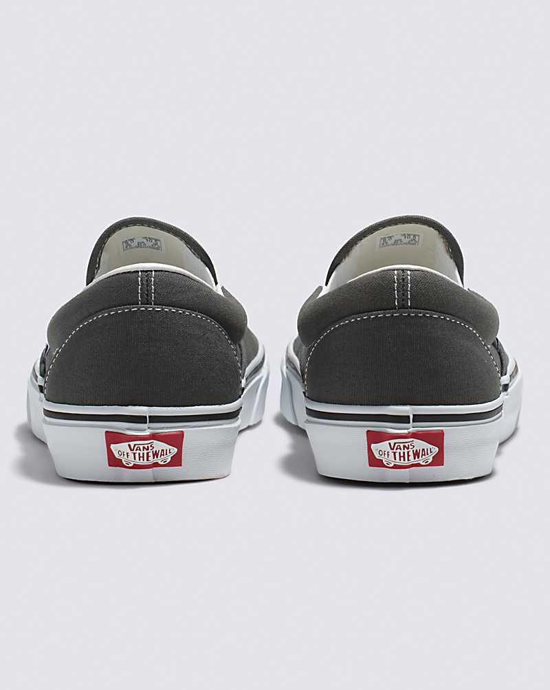 Vans Classic Slip-On Classics Shoe Women Slip On Shoes Charcoal | PM1-3069