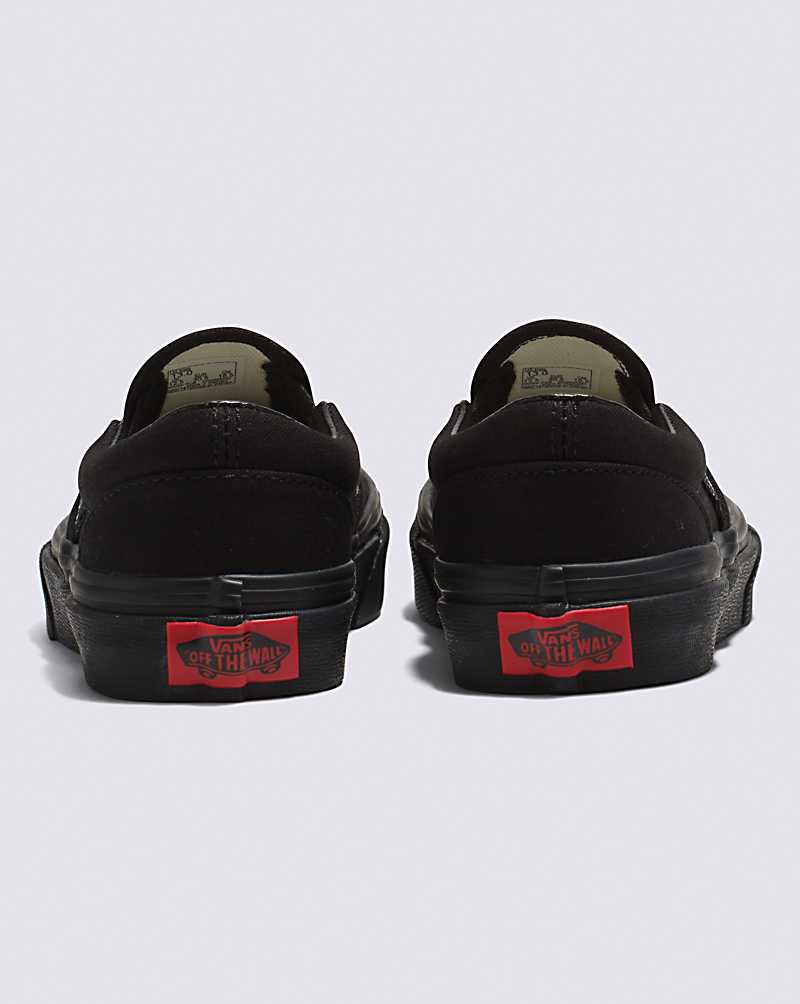 Vans Classic Slip-On Shoe Kids' Slip On Shoes Black / Black | PL1-3405