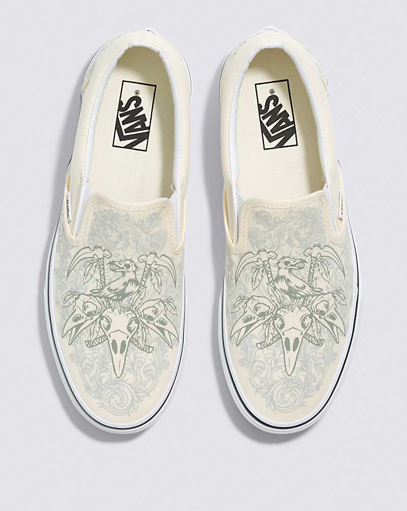 Vans Classic Slip-On Shoe Men Slip On Shoes White / White | KM1-8548