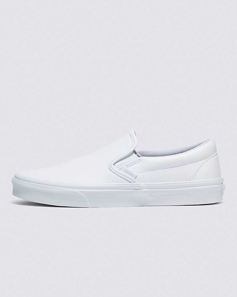 Vans Classic Slip-On Tumble Shoe Women Slip On Shoes White | SF1-1727