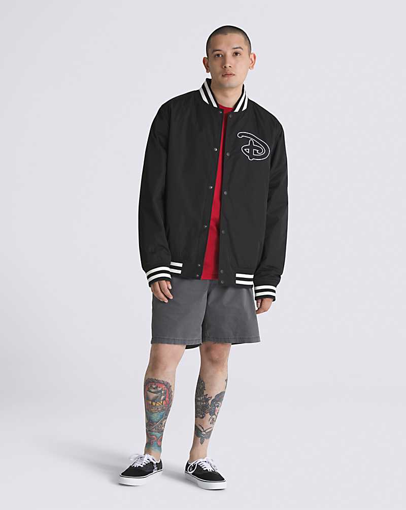 Vans Club 100 Jacket Men Jackets Black | JP1-5004