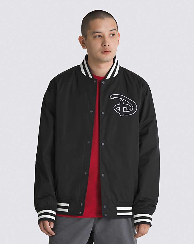 Vans Club 100 Jacket Men Jackets Black | JP1-5004