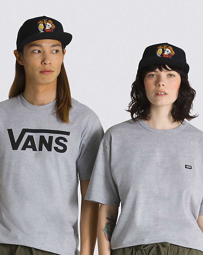 Vans Coldest In Town Snapback Men Hats Black | VP1-4521