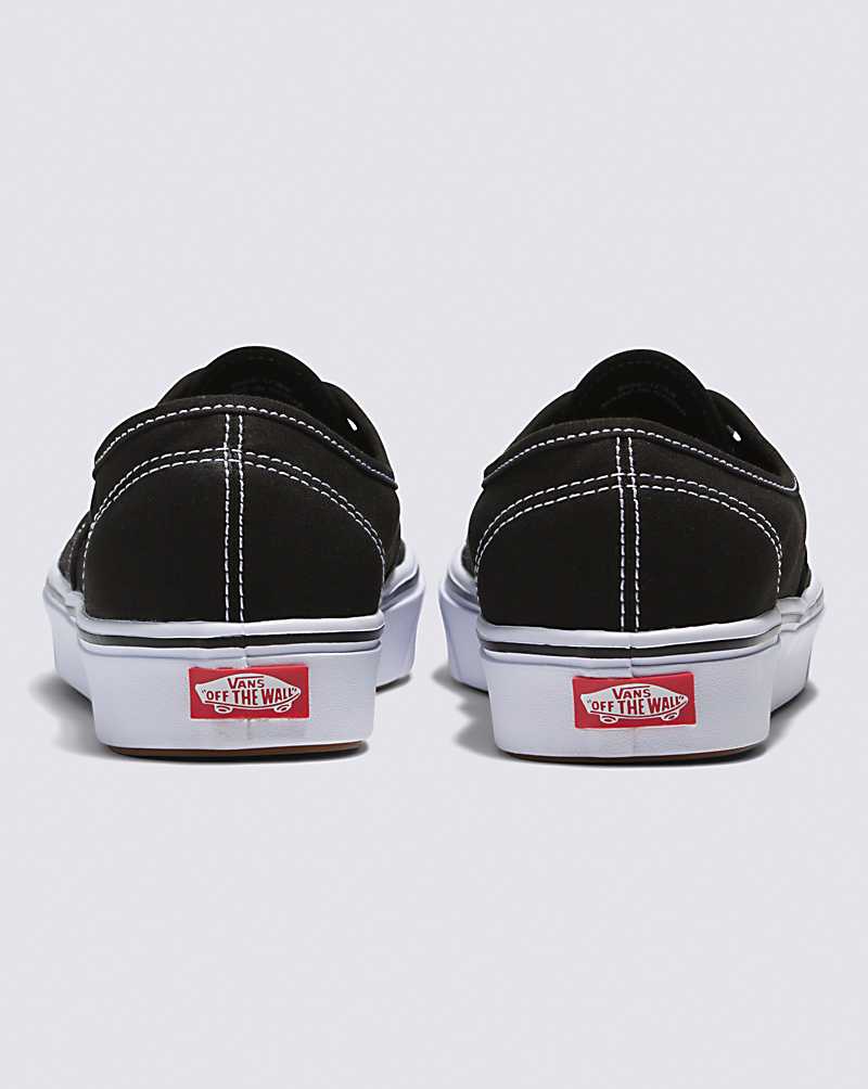 Vans ComfyCush Authentic Shoe Men Sneakers Black / White | HR1-7646