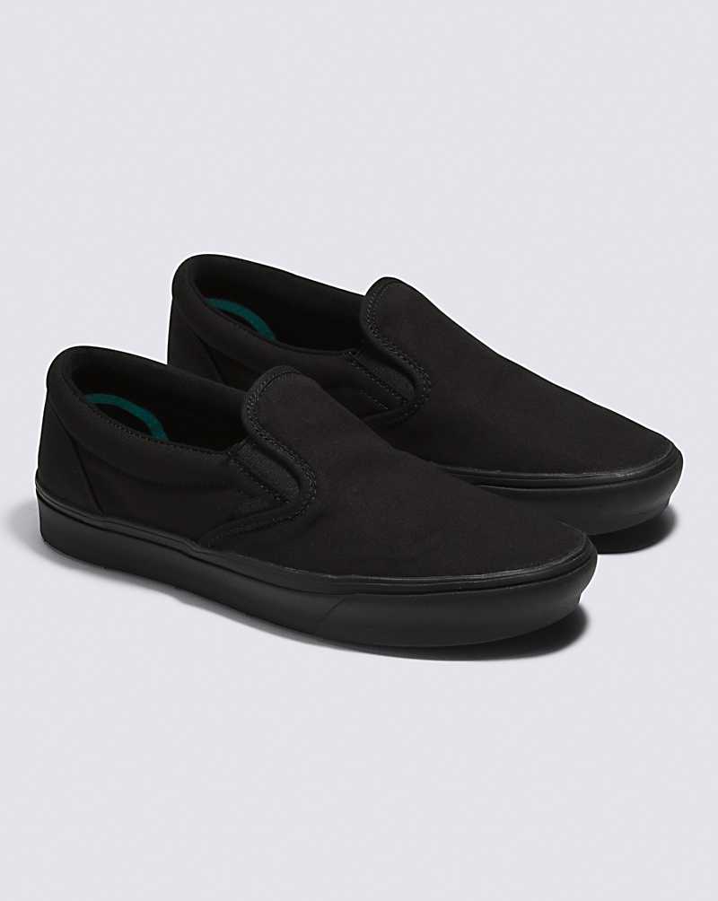 Vans ComfyCush Classic Slip-On Shoe Men Slip On Shoes Black / Black | PH1-3833