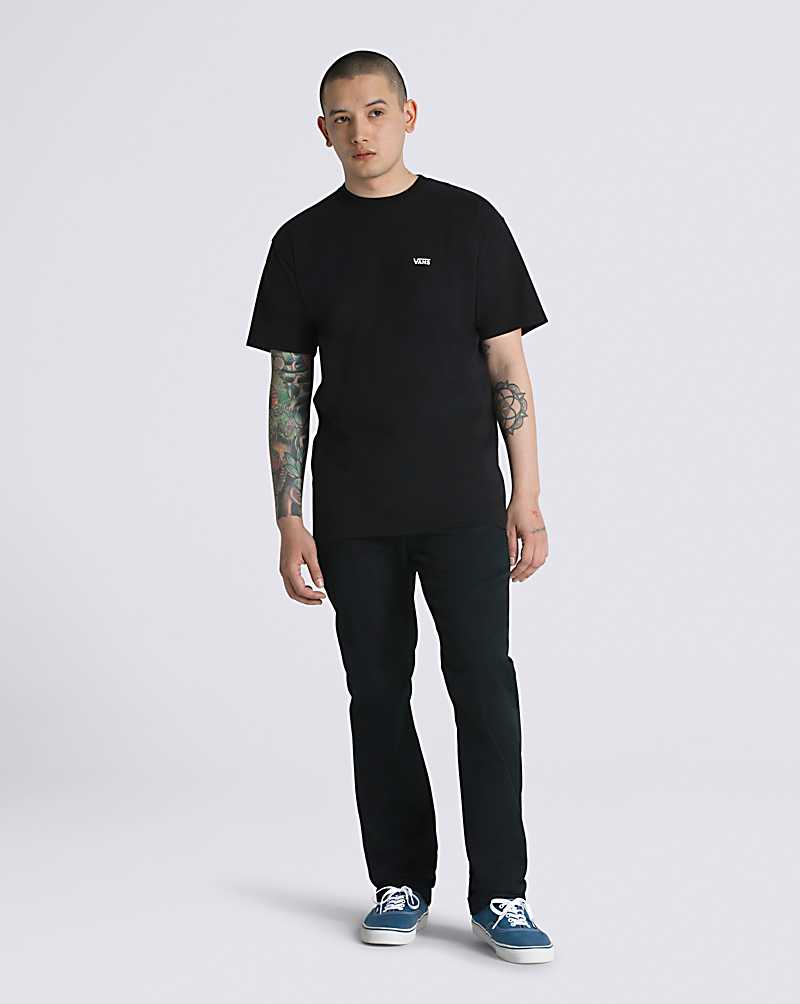 Vans ComfyCush Men T Shirts Black | US1-5677