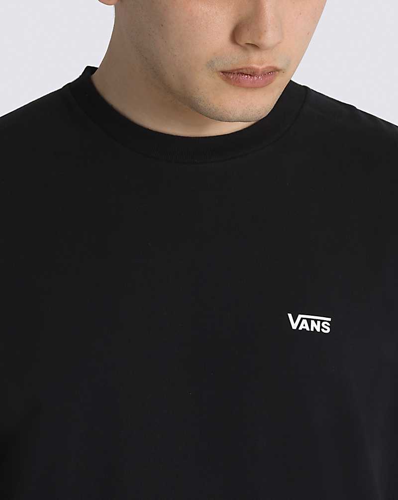 Vans ComfyCush Men T Shirts Black | US1-5677