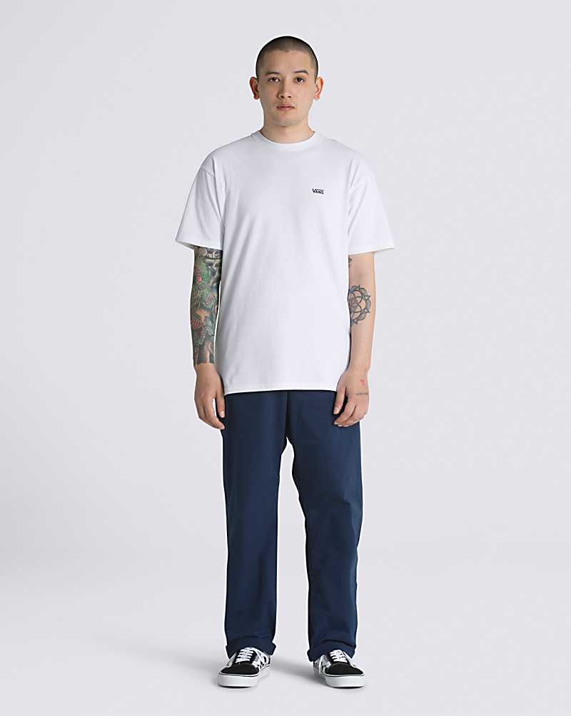 Vans ComfyCush Men T Shirts White | CF1-4115