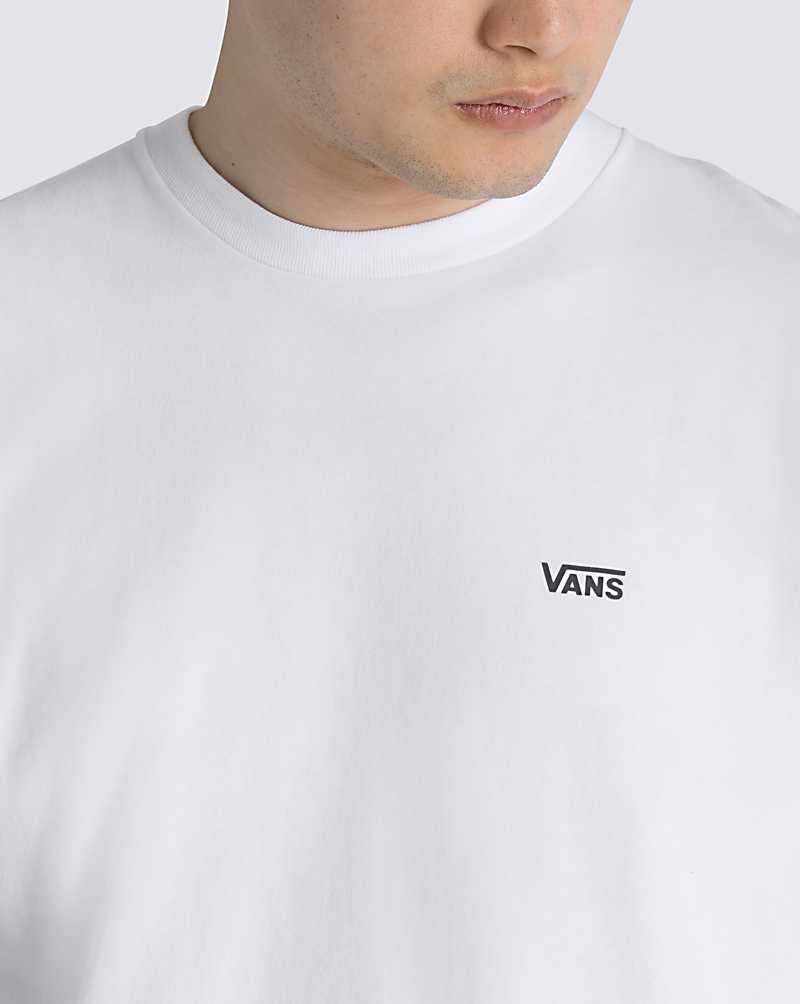 Vans ComfyCush Men T Shirts White | CF1-4115