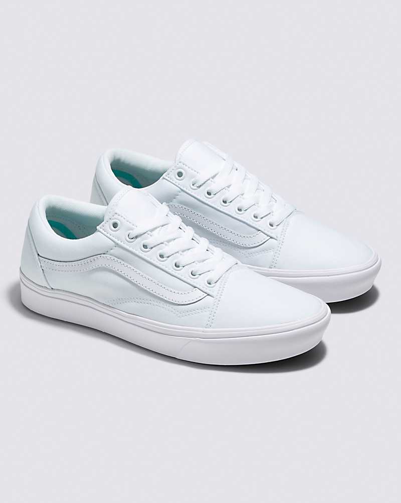 Vans ComfyCush Old Skool Shoe Men Sneakers White / White | HV1-7017