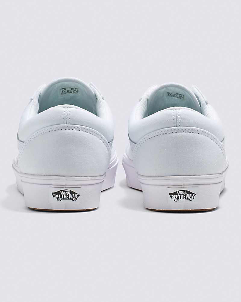 Vans ComfyCush Old Skool Shoe Women Sneakers White / White | QZ1-8805