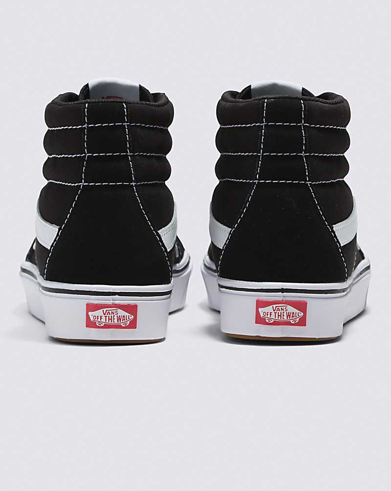 Vans ComfyCush SK8-Hi Shoe Men High Top Sneakers Black / White | HT1-8209