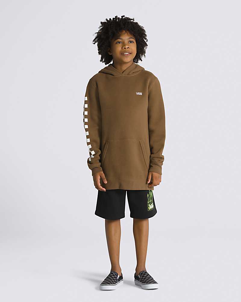 Vans Comfycush Pullover Kids' Hoodie Dark Yellow | AV1-3897