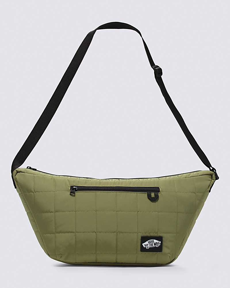 Vans Comfycush Run Away Sling Bag Men Bags Green | JU1-9121