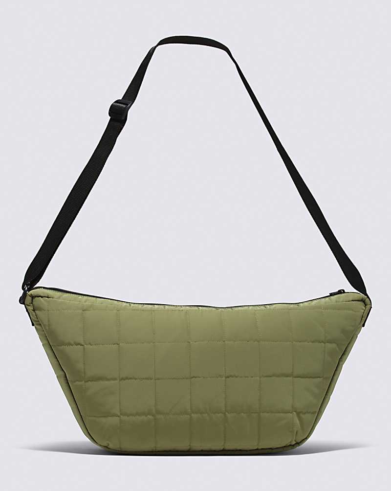 Vans Comfycush Run Away Sling Bag Women Bags Green | IC1-3502