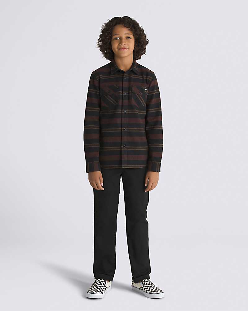 Vans Conway Flannel Kids' Shirts Black | DL1-5146