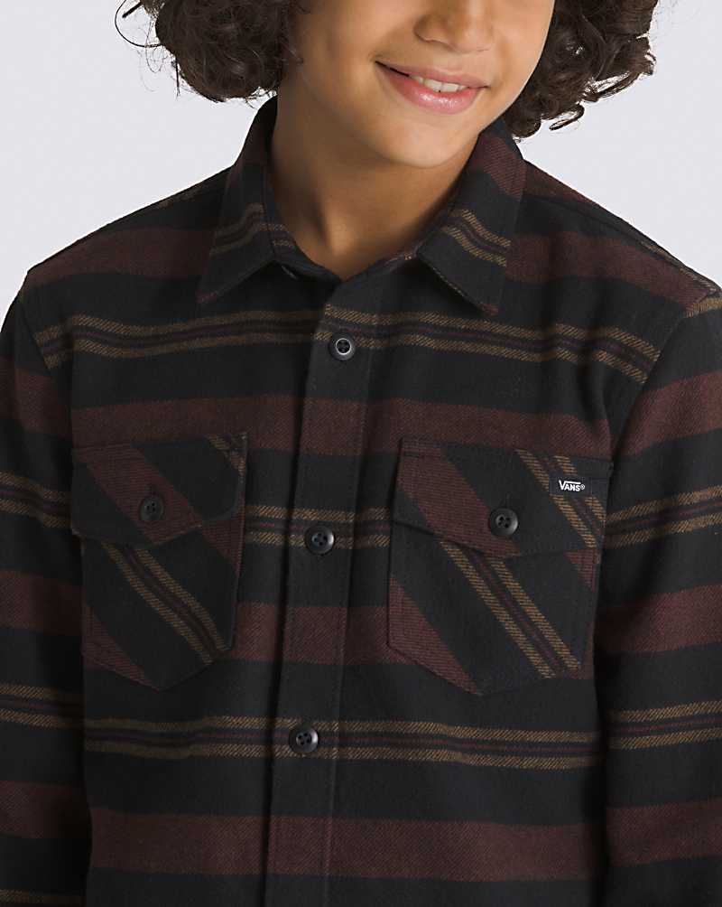 Vans Conway Flannel Kids' Shirts Black | DL1-5146