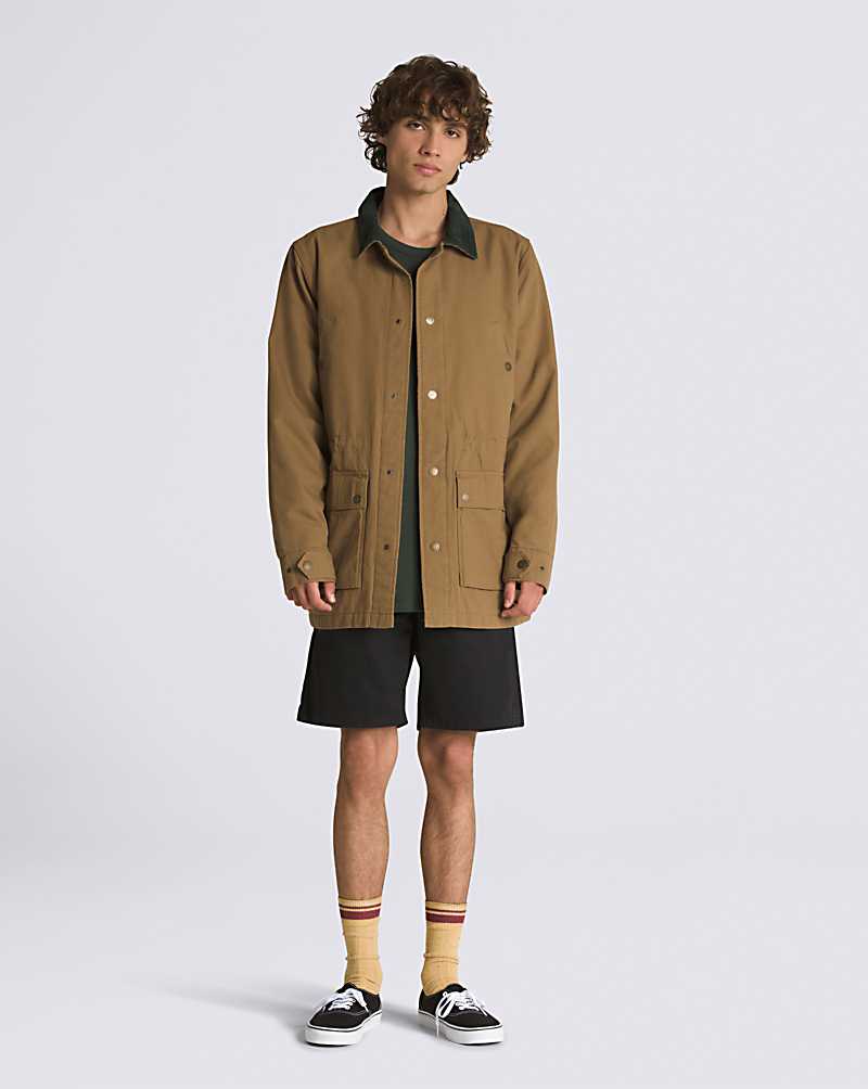 Vans Crosswinds Men Coats Deep Green / Olive | VA1-3454