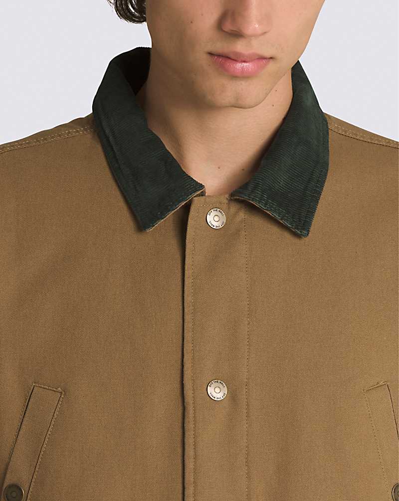 Vans Crosswinds Men Coats Deep Green / Olive | VA1-3454