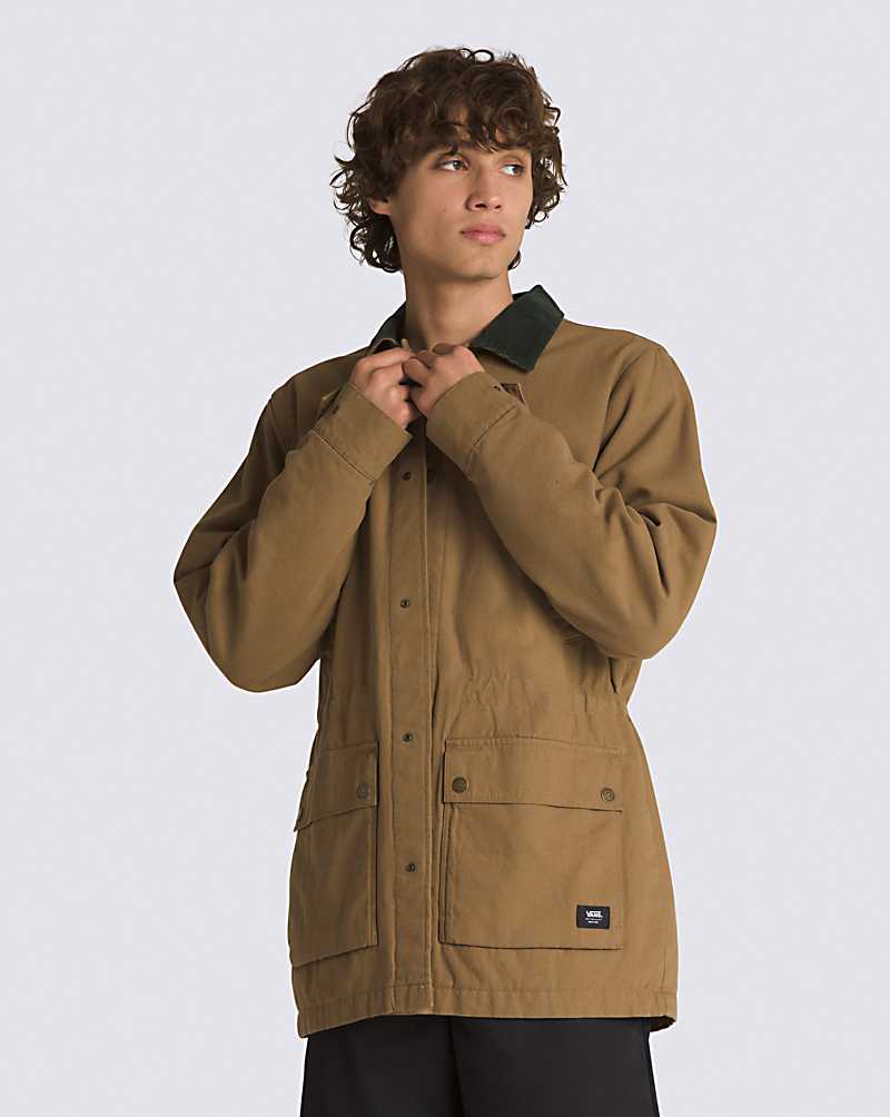 Vans Crosswinds Men Coats Deep Green / Olive | VA1-3454